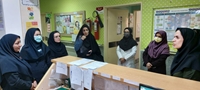 بازدید مشترک  کارشناسان معاونت بهداشتی  و اداره بهزیستی از طرح غربالگری نوزادان
