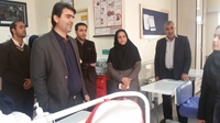 بازدید از بیمارستان امام علی (ع) توسط معاون سیاسی اجتماعی فرمانداری و شورای شهرستان سرایان